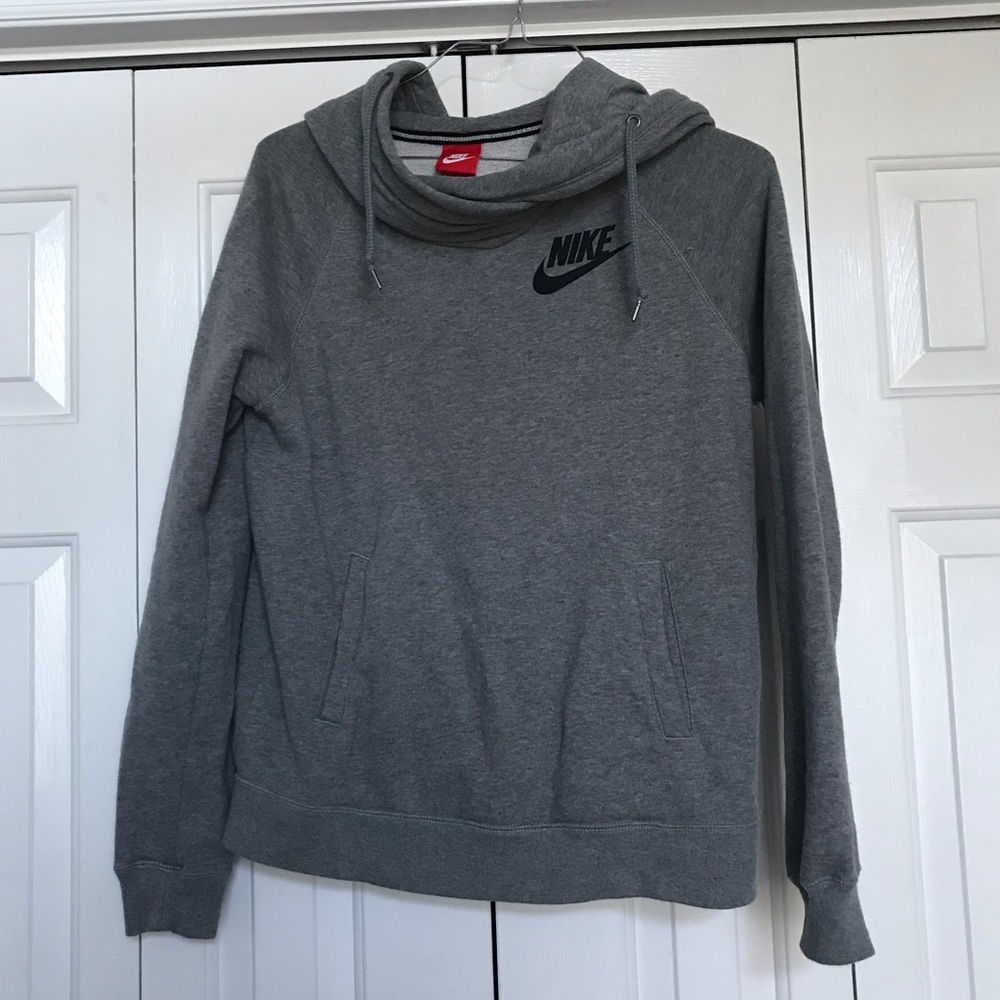 Nike Hooded Cowl Neck Sweatshirt